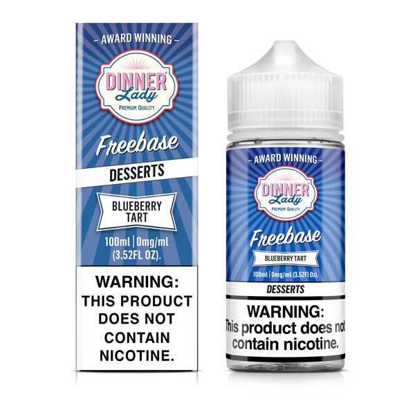 Blueberry Tart TFN Freebase E-Juice by Dinner Lady 100mL