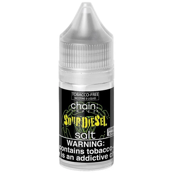 Sour Diesel by Chain Vapez Salt Series E-Liquid 30mL (Salt Nic)