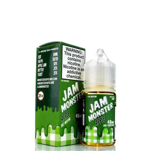 Apple By Jam Monster Salts 30mL