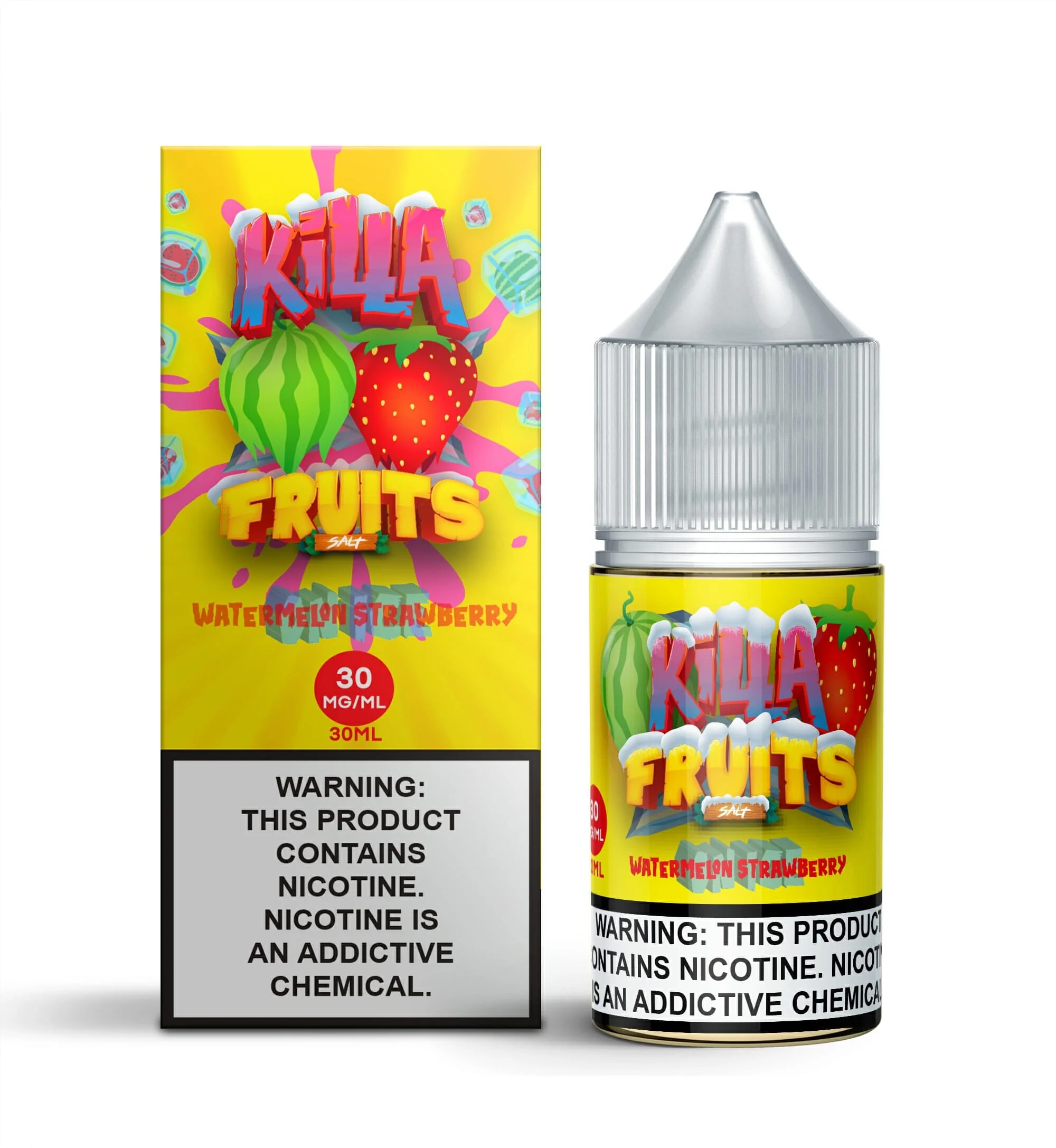 Watermelon Strawberry Ice by Killa Fruits Salts Series 30mL