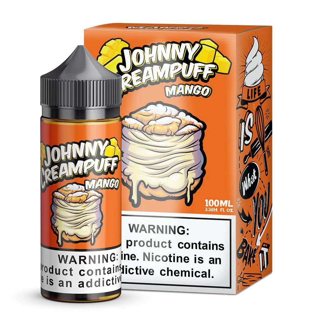 Mango by Tinted Brew Johnny Creampuff TFN Series E-Liquid 100mL (Freebase)