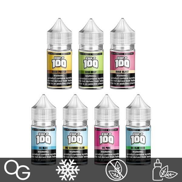 Purple Iced by Keep it 100 TF-Nic Salt Series 30mL