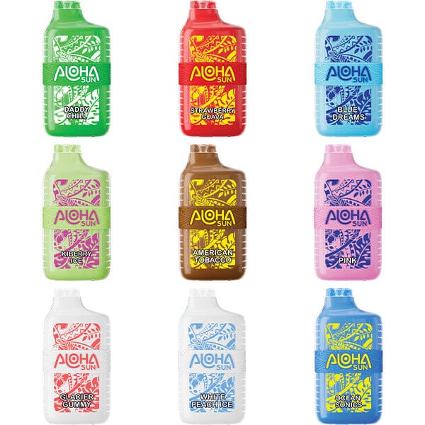 Aloha Sun TFN Disposable 7000 Puffs 15mL 50mg