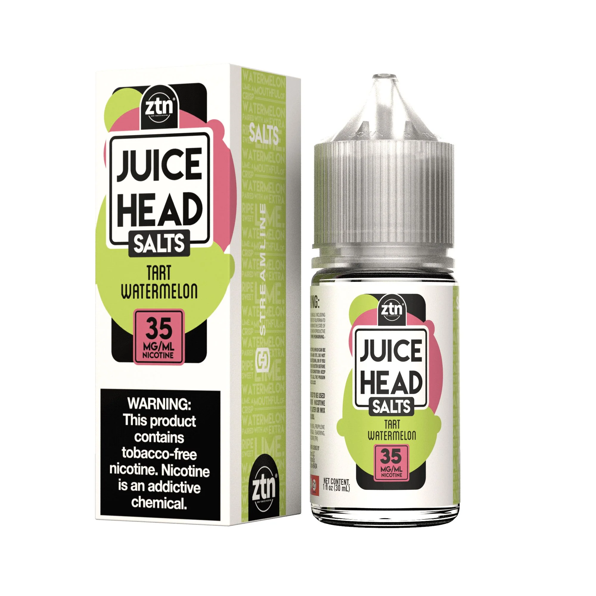 Tart Watermelon  Freeze Juice Head Salts (ZTN) 30ml