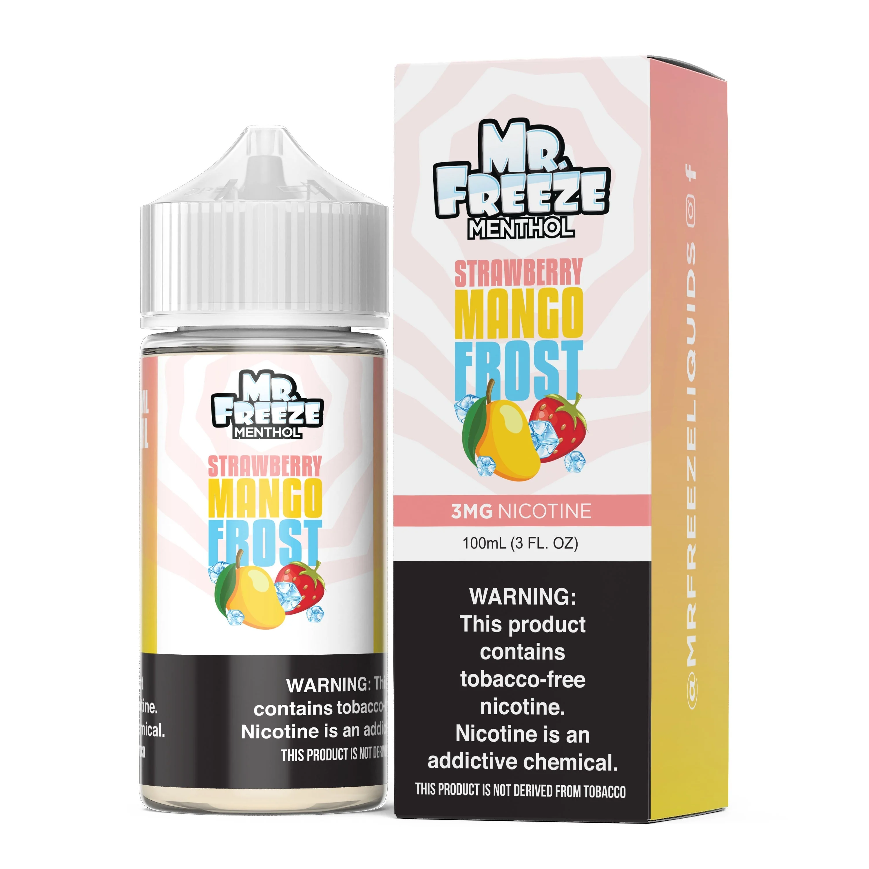 Mr. Freeze TF-Nic Series | 100mL - Strawberry Mango Frost