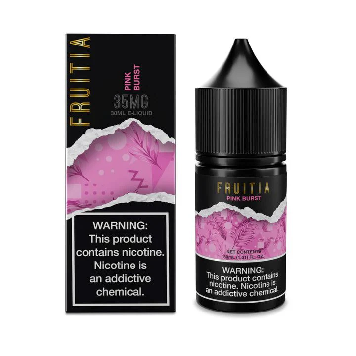 Pink Burst by Fresh Farms FRUITIA Salt Series E-Liquid 30mL (Salt Nic)