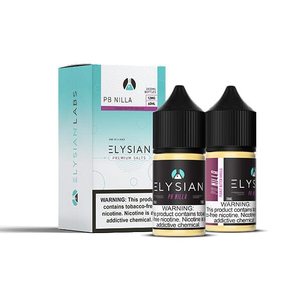 PB Nilla by Elysian Salt Series E-Liquid 60mL (Salt Nic) | 30mL 2-Pack