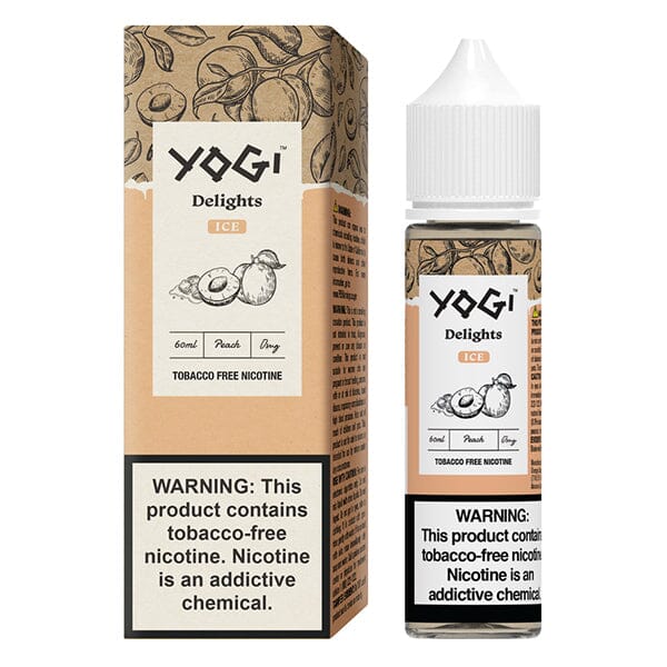 Peach Ice by Yogi Delights Tobacco-Free Nicotine 60ml
