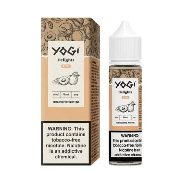 Peach Ice by Yogi Delights Tobacco-Free Nicotine 60ml