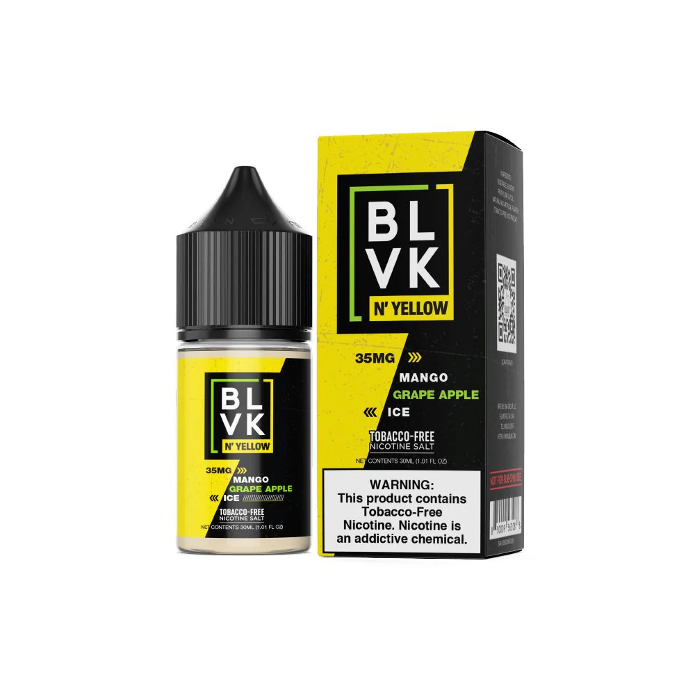 Mango Grape Apple Ice by BLVK N' Yellow Salt 30ml