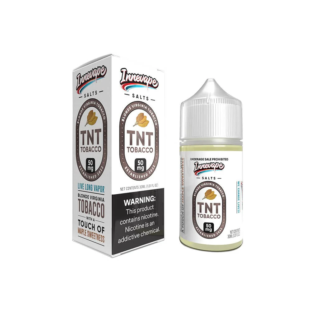TNT Tobacco Innevape Salts 30mL