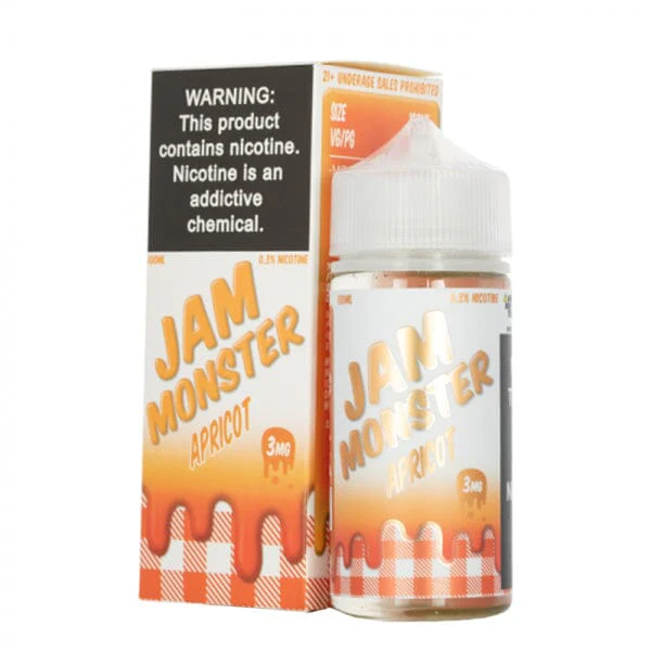 Apricot By Jam Monster Salts 30mL