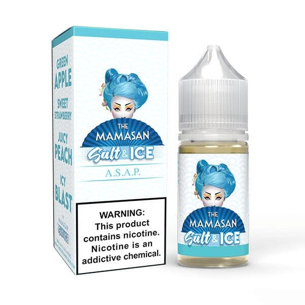 A.S.A.P. Ice (Apple Peach Strawberry Ice) by The Mamasan Salts 30ML
