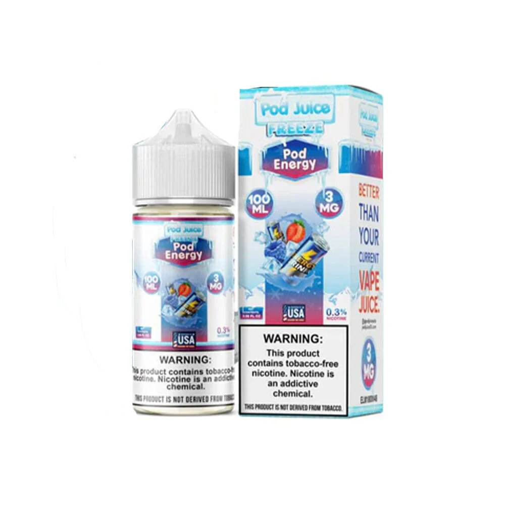 Pod Energy Freeze | Pod Juice Series E-Liquid | 100mL