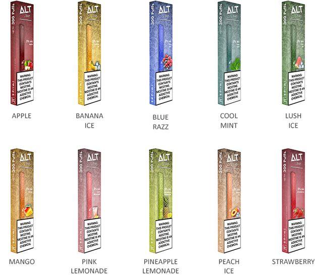 ALT Bar Disposable E-Cigs (Individual)