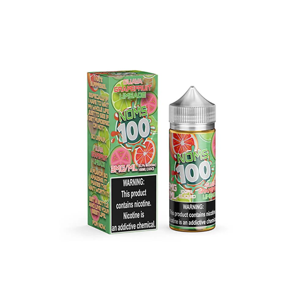 Guava Grape Fruit Limeade | Noms 100 Series E-Liquid | 100mL
