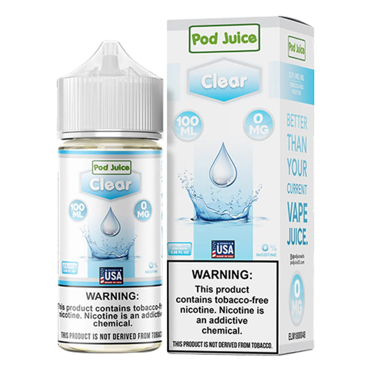 Clear by Pod Juice Series 100mL