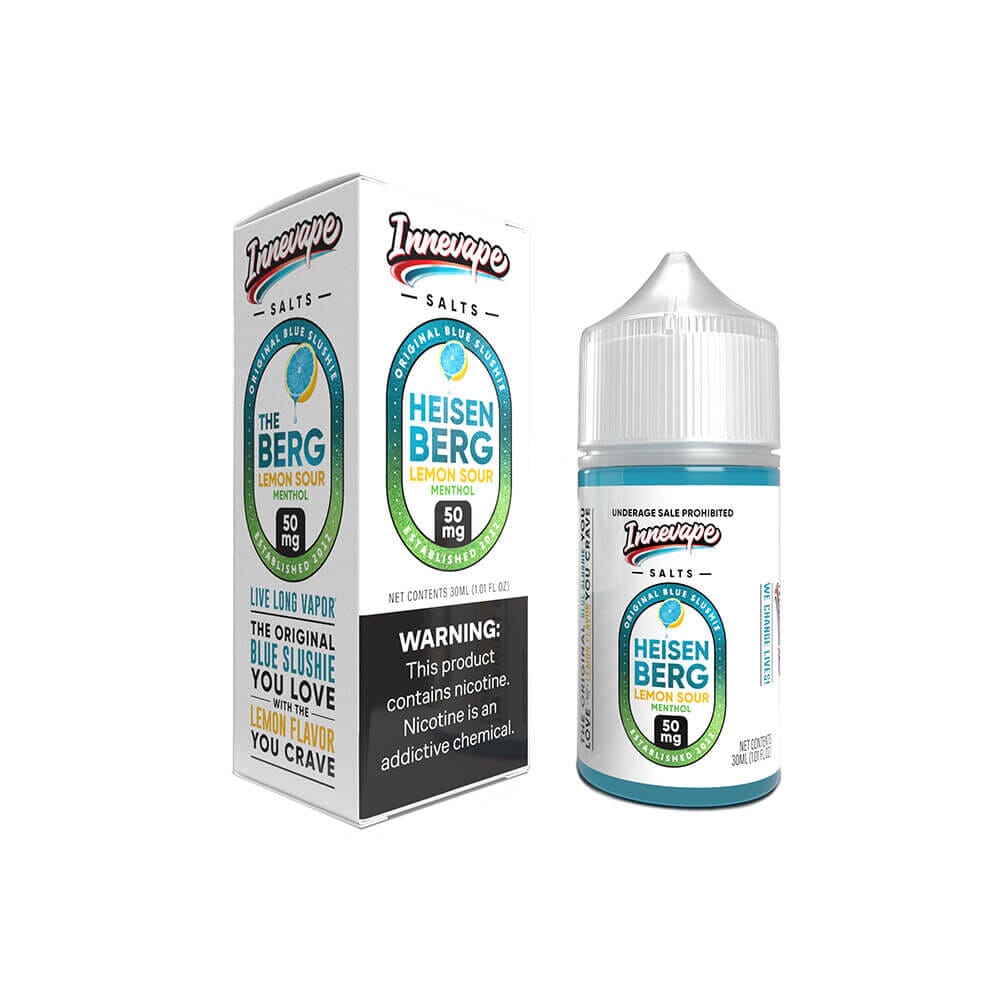 Heisenberg Lemon Sour Menthol Innevape Salts 30mL