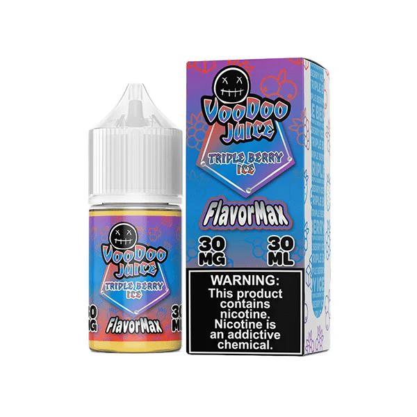 Triple Berry Ice by Voodoo Juice FlavorMax Salt Series E-Liquid 30mL (Salt Nic)