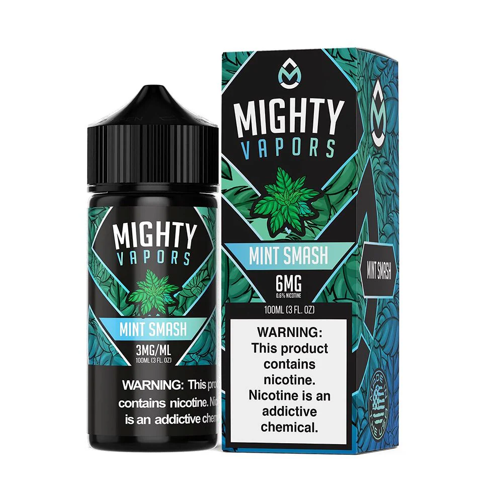 Mint Smash by Mighty Vapors E-Juice 100mL (Freebase)