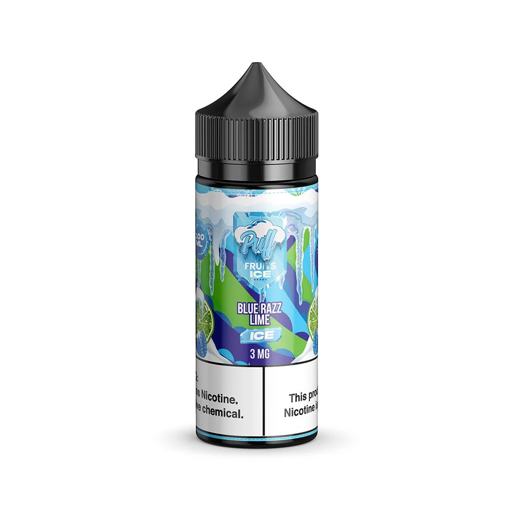 Blue Razz Lime Ice by Puff Fruits & Fruit ICE | 100mL