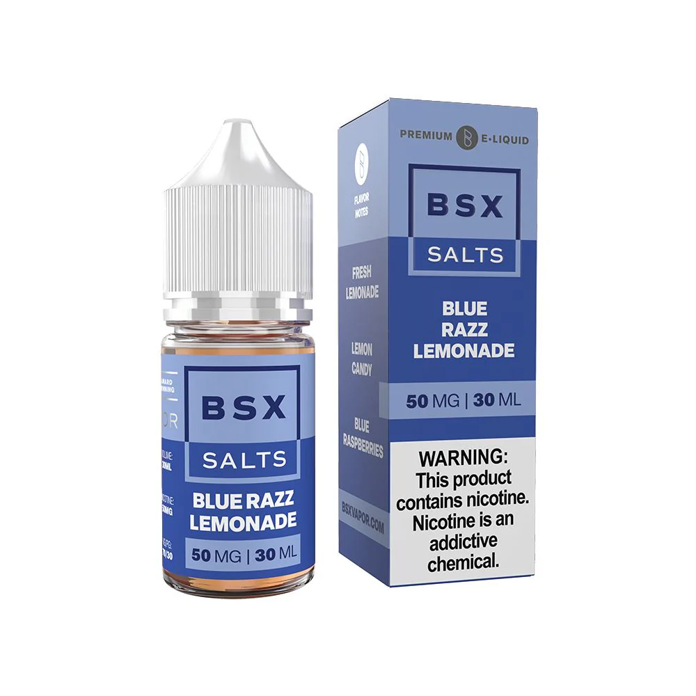 Blue Razz Lemonade | Glas BSX TFN Salts | 30mL