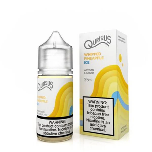 Whipped Pineapple Ice by Qurious Synthetic Salt Series 30ml