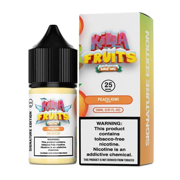 Peach Kiwi on Ice by Killa Fruits Signature TFN Salts Series 30mL