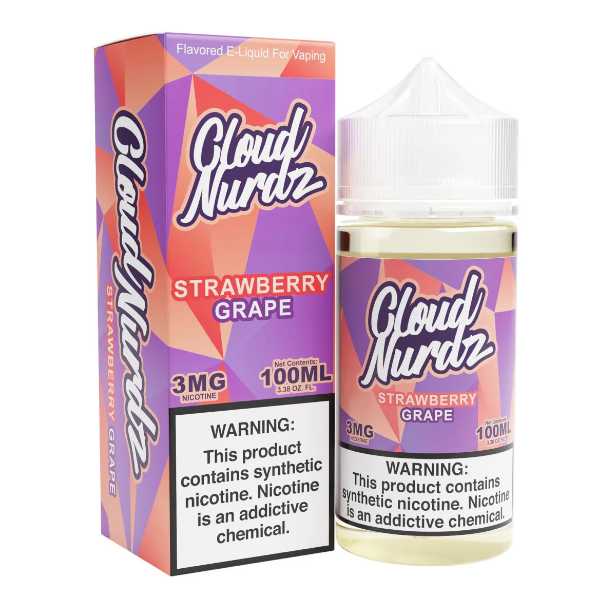 Grape Strawberry by Cloud Nurdz TFN E-Liquid