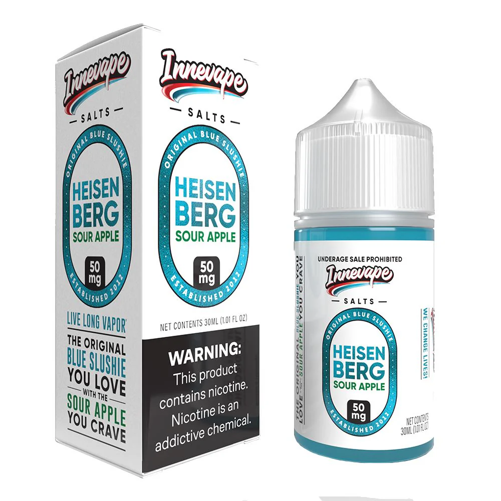 Heisenberg Sour Apple Innevape Salts 30mL