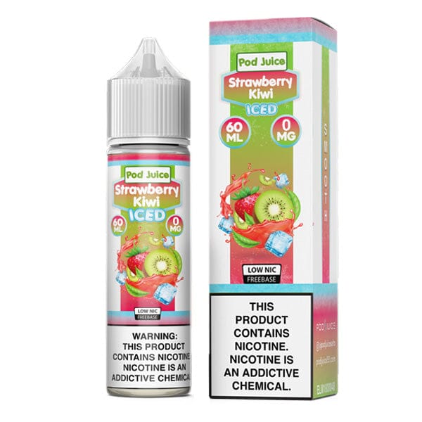Strawberry Kiwi Iced by Pod Juice E-Liquid 60ml