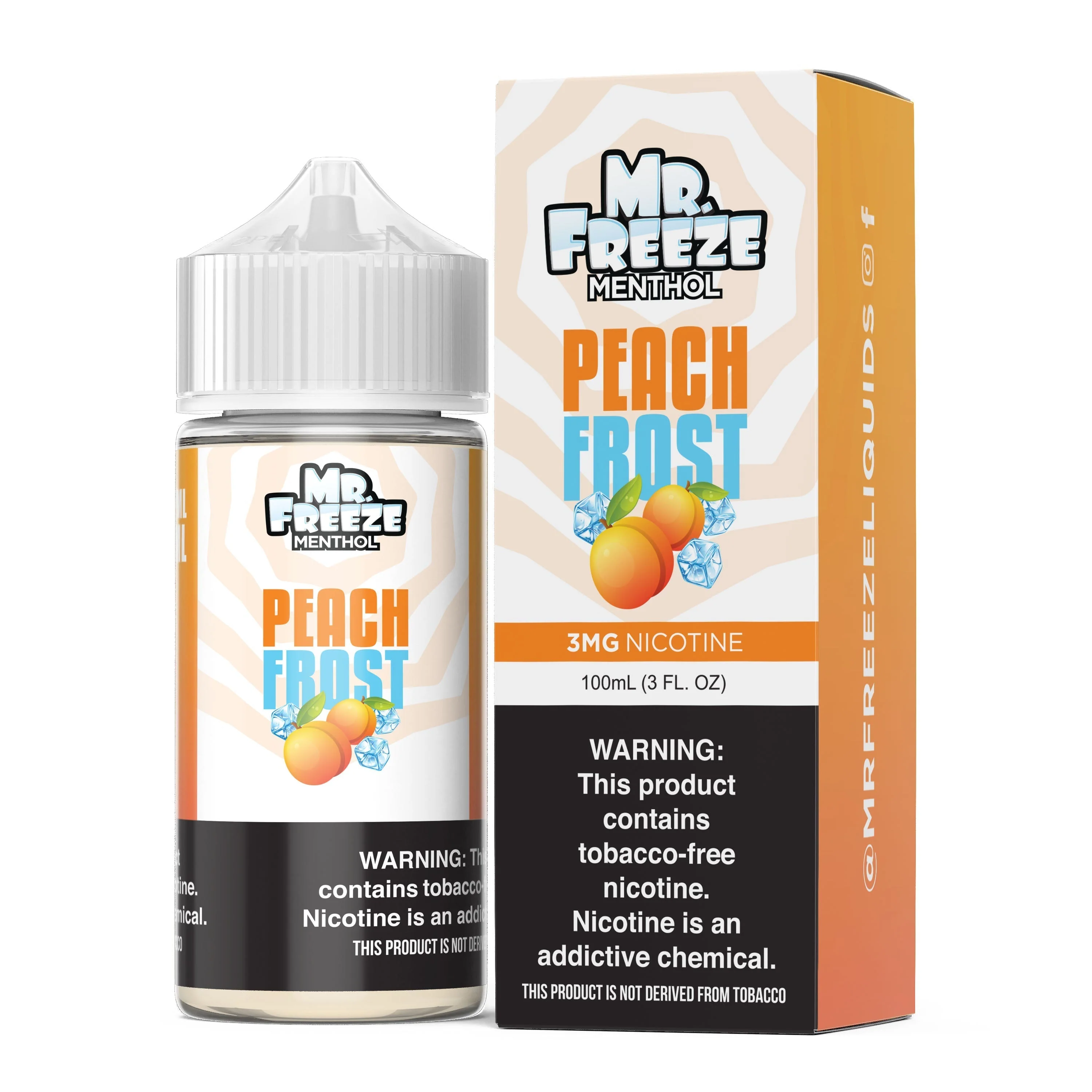 Mr. Freeze TF-Nic Series | 100mL - Peach Frost