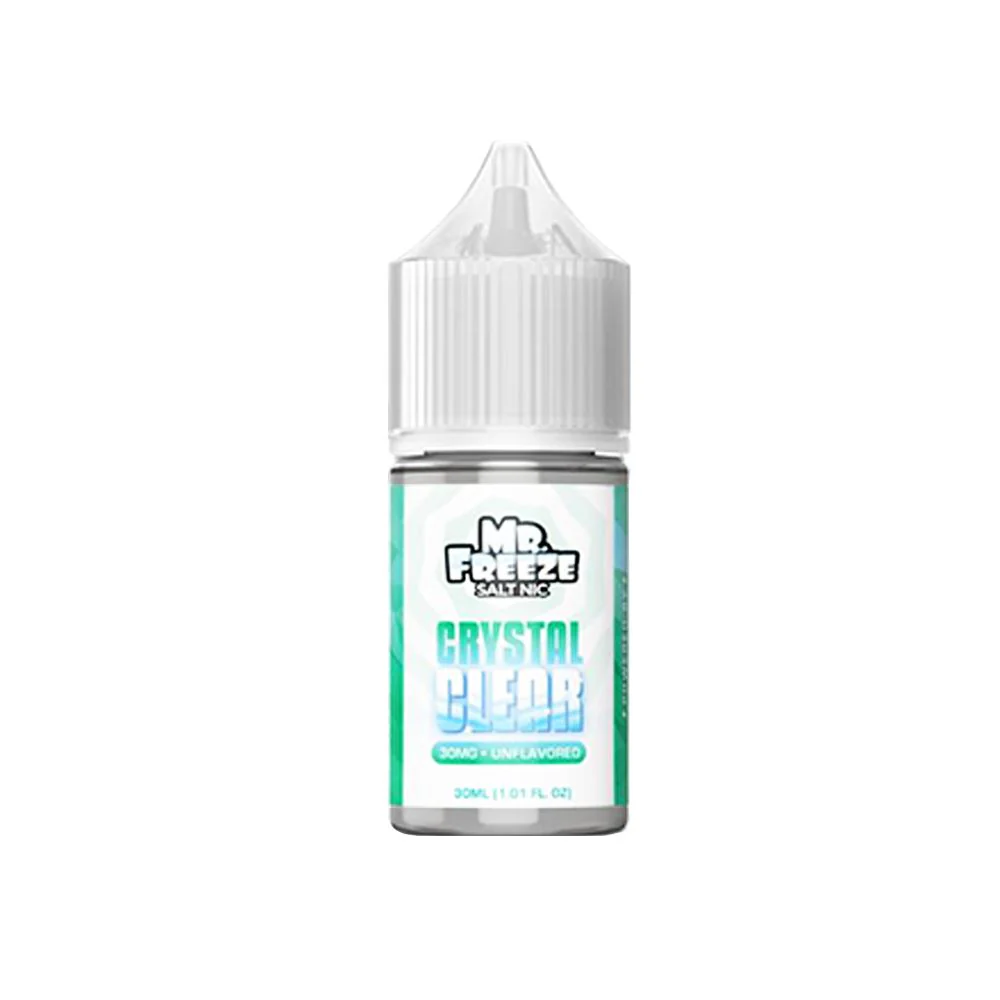 Crystal Clear (Sweet Mint Menthol) | Mr. Freeze Salts | 30mL