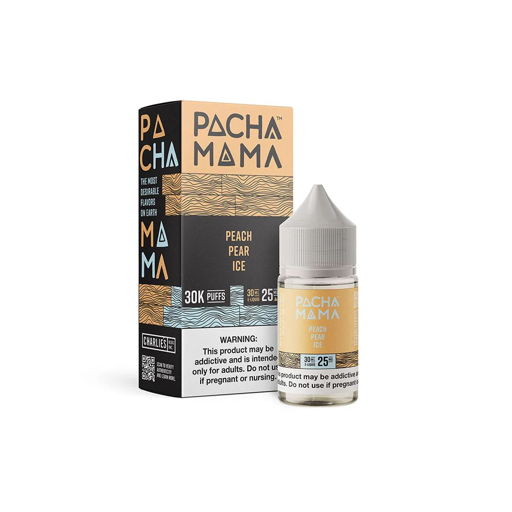 Peach Pear Ice | Pachamama Plus Metatine Salts | 30mL