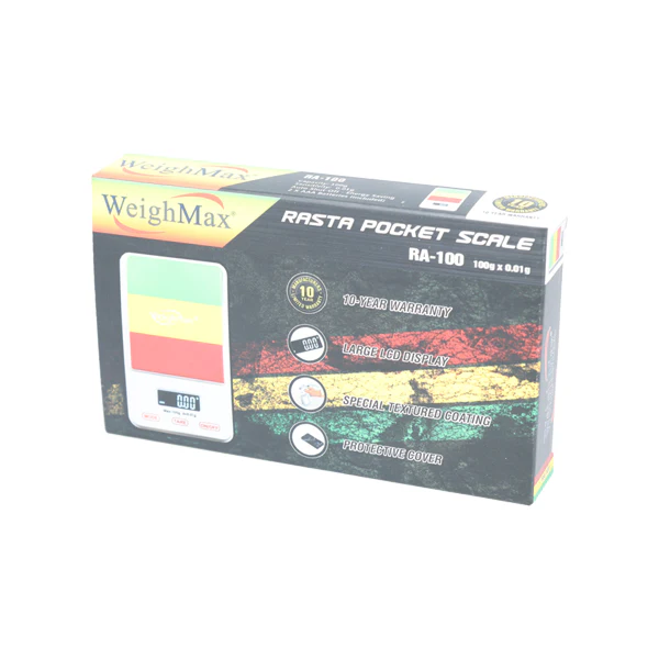 WeighMax (Scale) Rasta Pocket Scale RA-100