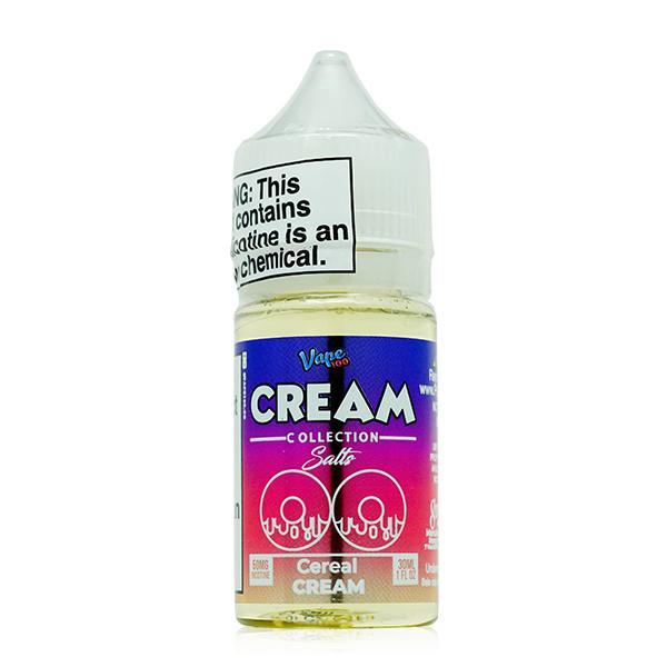 Cereal Cream by Vape 100 Cream Salts E-Liquid 30mL