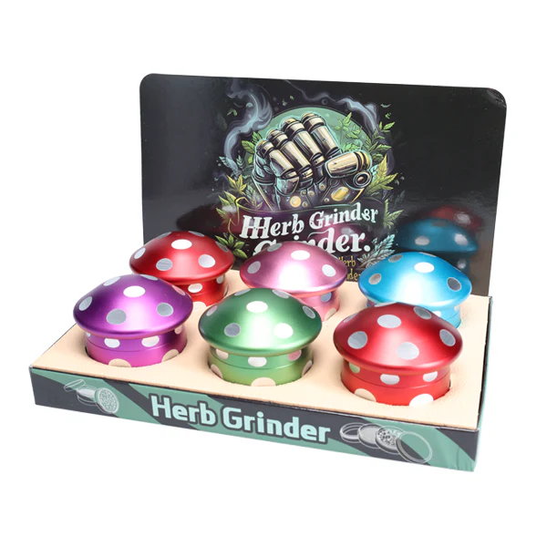 Non branded (DISPLY 6pc)(Grinder)(Metal) GR10