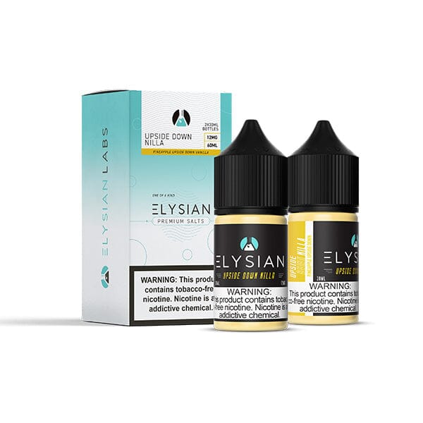 Upside Down Nilla by Elysian Salt Series E-Liquid 60mL (Salt Nic) | 30mL 2-Pack