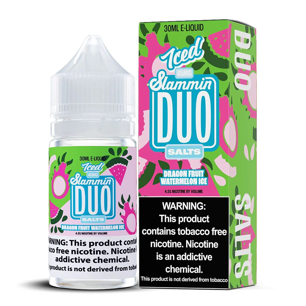 Dragonfruit Watermelon Ice | Slammin Duo Salts | 30mL