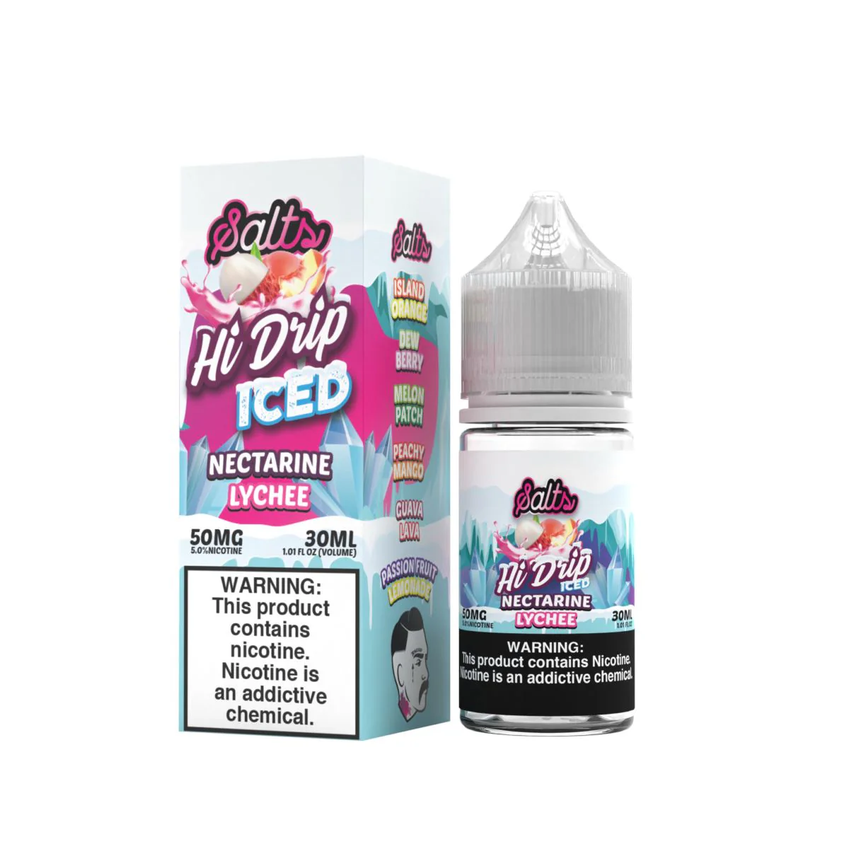 Nectarine Lychee Iced by Hi-Drip Salts Series 30mL
