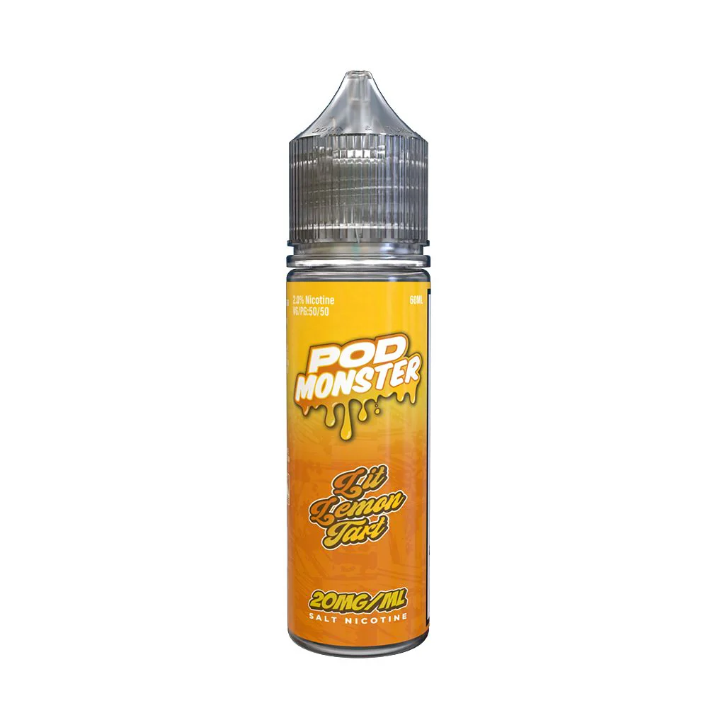 Lit Lemon Tart | Pod Monster Salts | 60mL