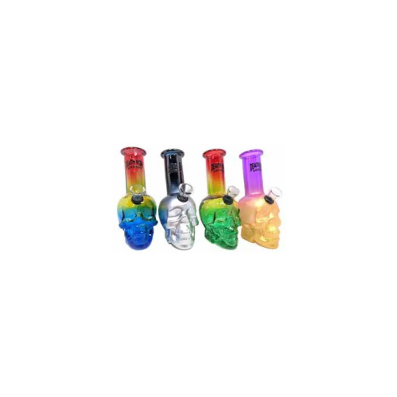 Death Row Records (Water Pipe) 6â³ Skull Head Bubbler