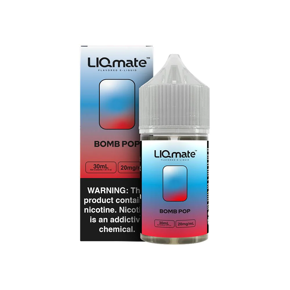 Bomb Pop Liqmate Series Salt Nic E-Juice by 7Daze 30mL