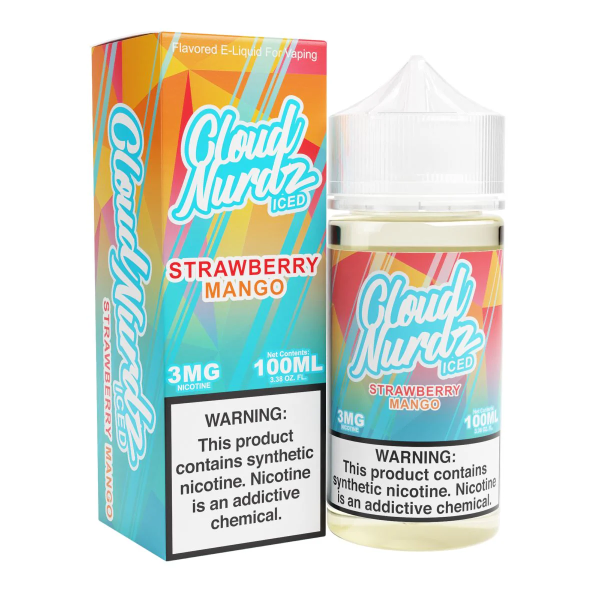 Strawberry Mango Iced by Cloud Nurdz TFN 100ml
