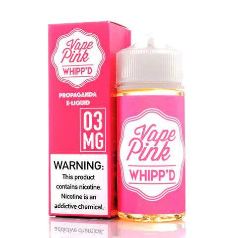 Whipp'd by Vape Pink Series (100mL)