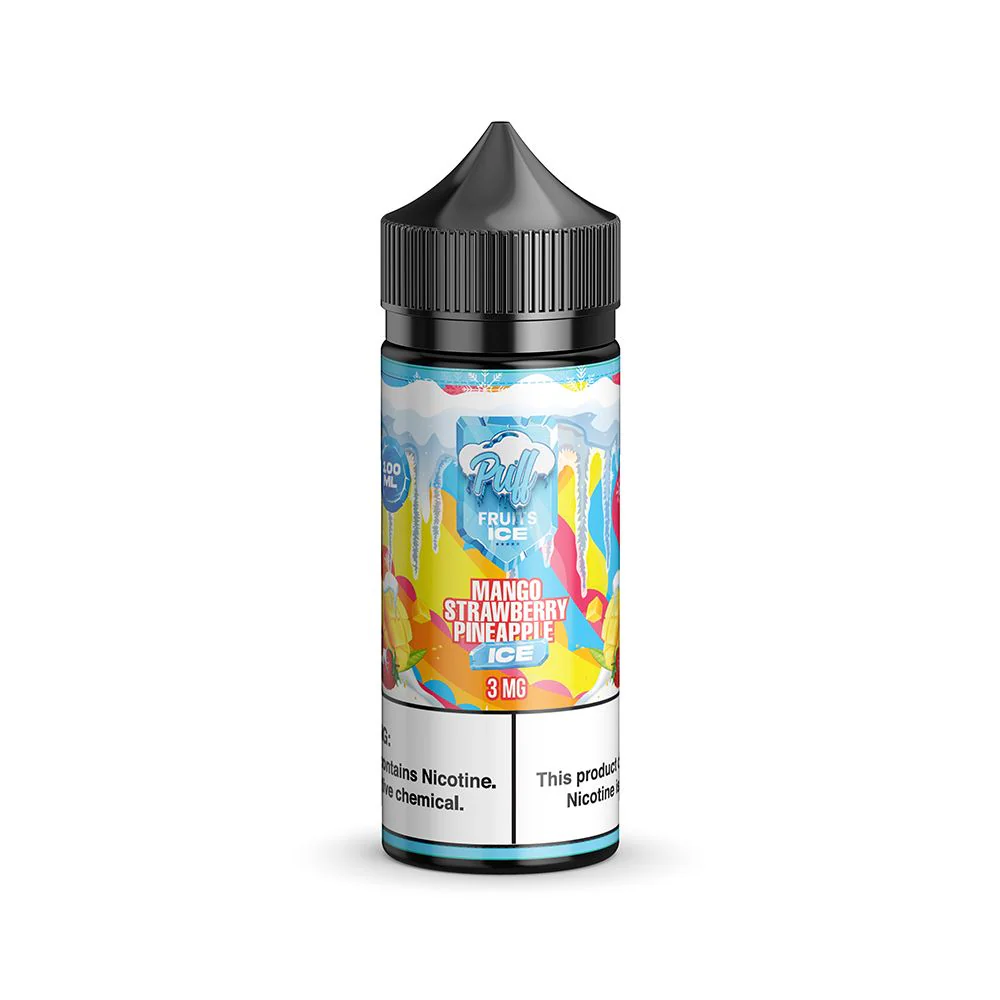 Mango Strawberry Pineapple Ice | Puff Fruits & Fruit ICE | 100mL