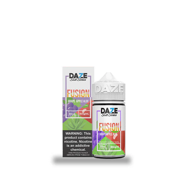 Grape Apple Aloe 7Daze Fusion Series Salt Nic E-Juice 30mL
