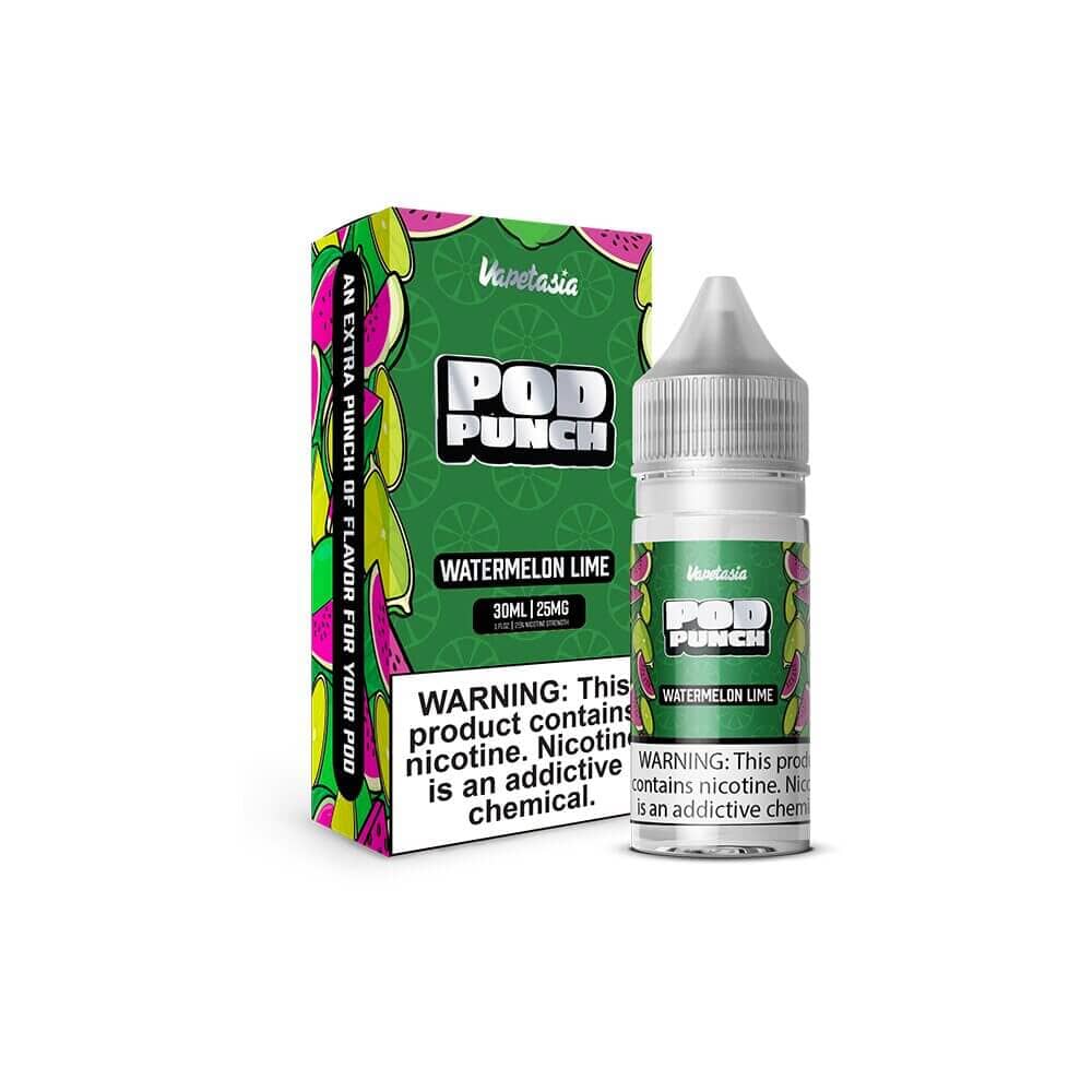 Watermelon Lime | Vapetasia Pod Punch Salt | 30mL