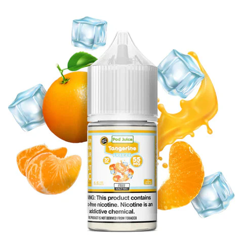 Tangerine Ice Salt by Pod Juice E-Liquid 30mL