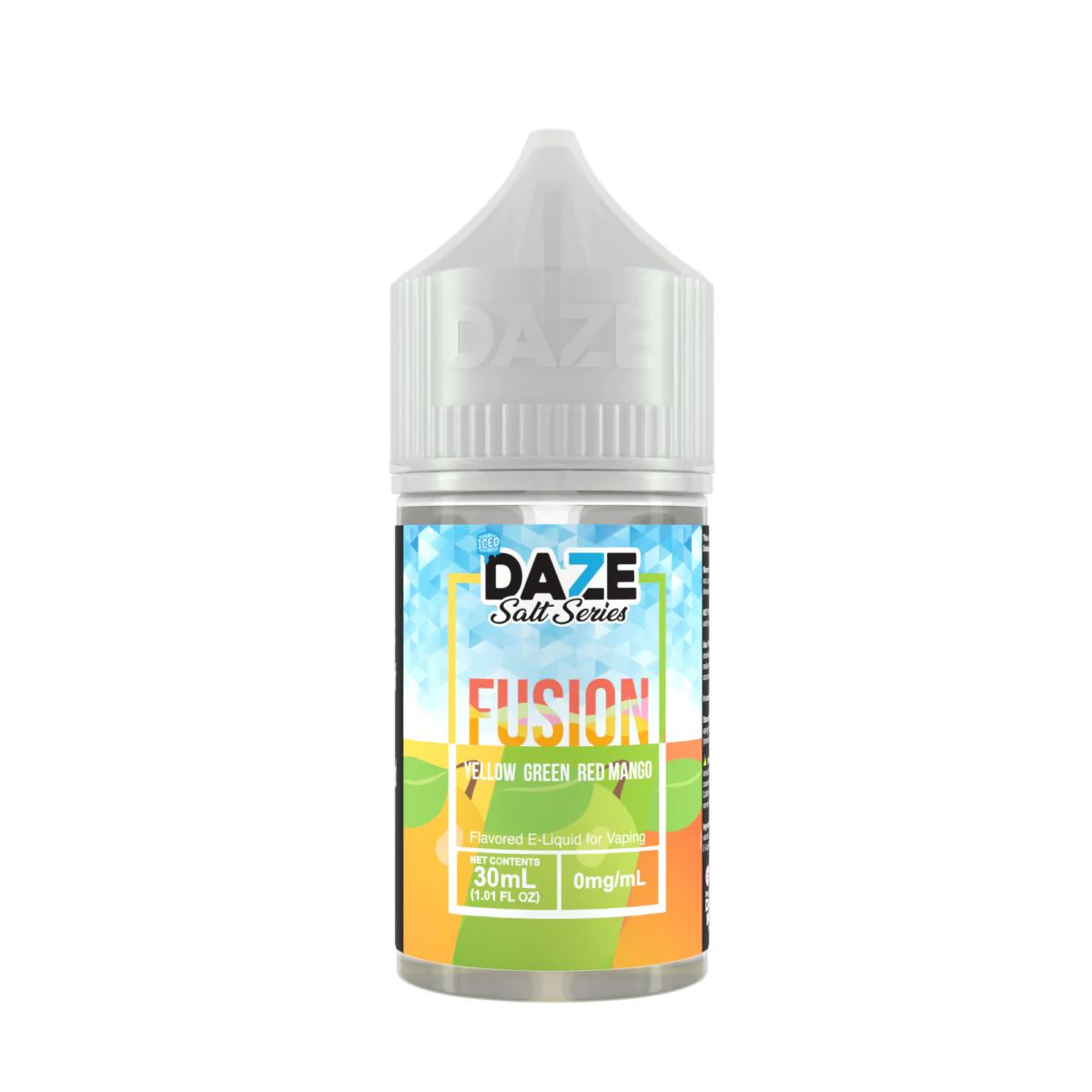 Yellow Green Red Mango Iced by 7Daze Fusion Salt 30mL
